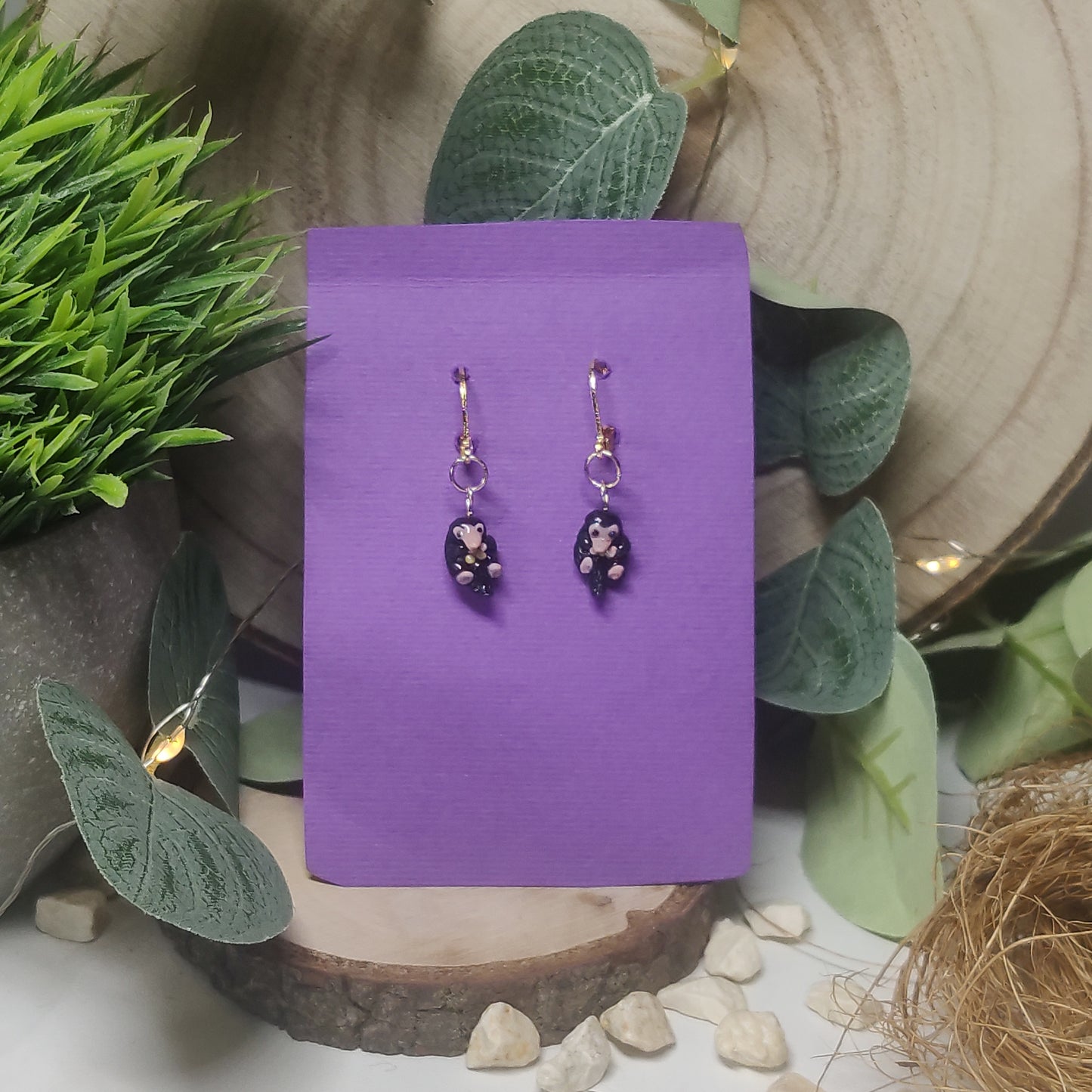 Harry potter handmade earrings -Clay-