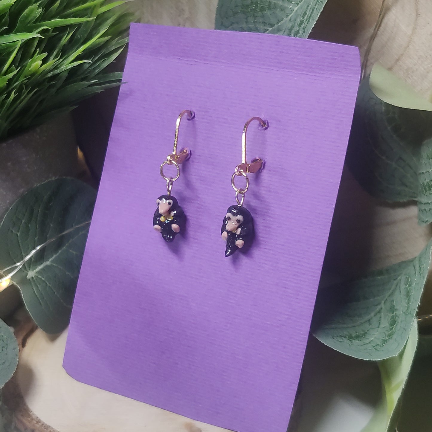 Harry potter handmade earrings -Clay-