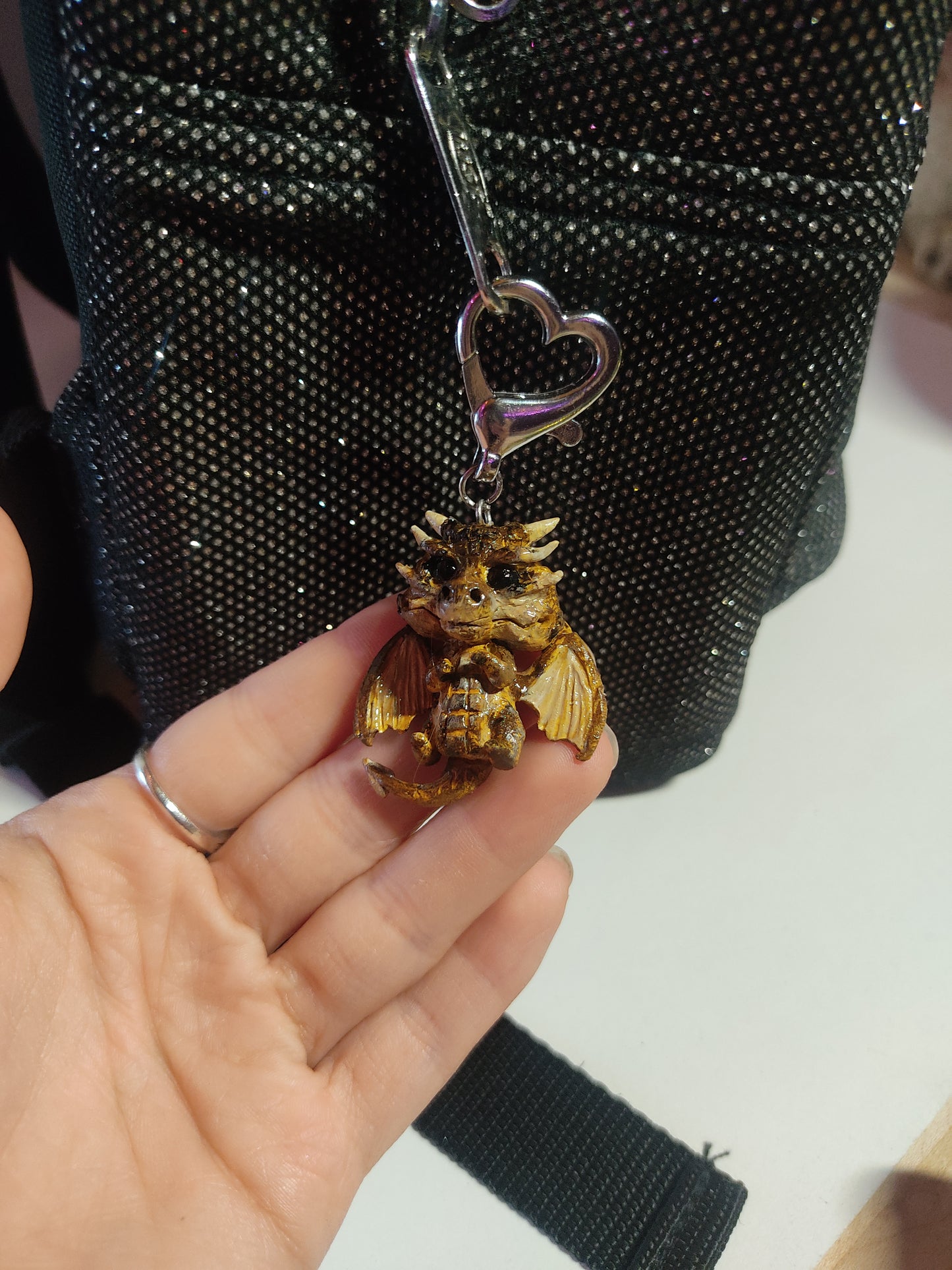 Dragons Keychain -Clay-