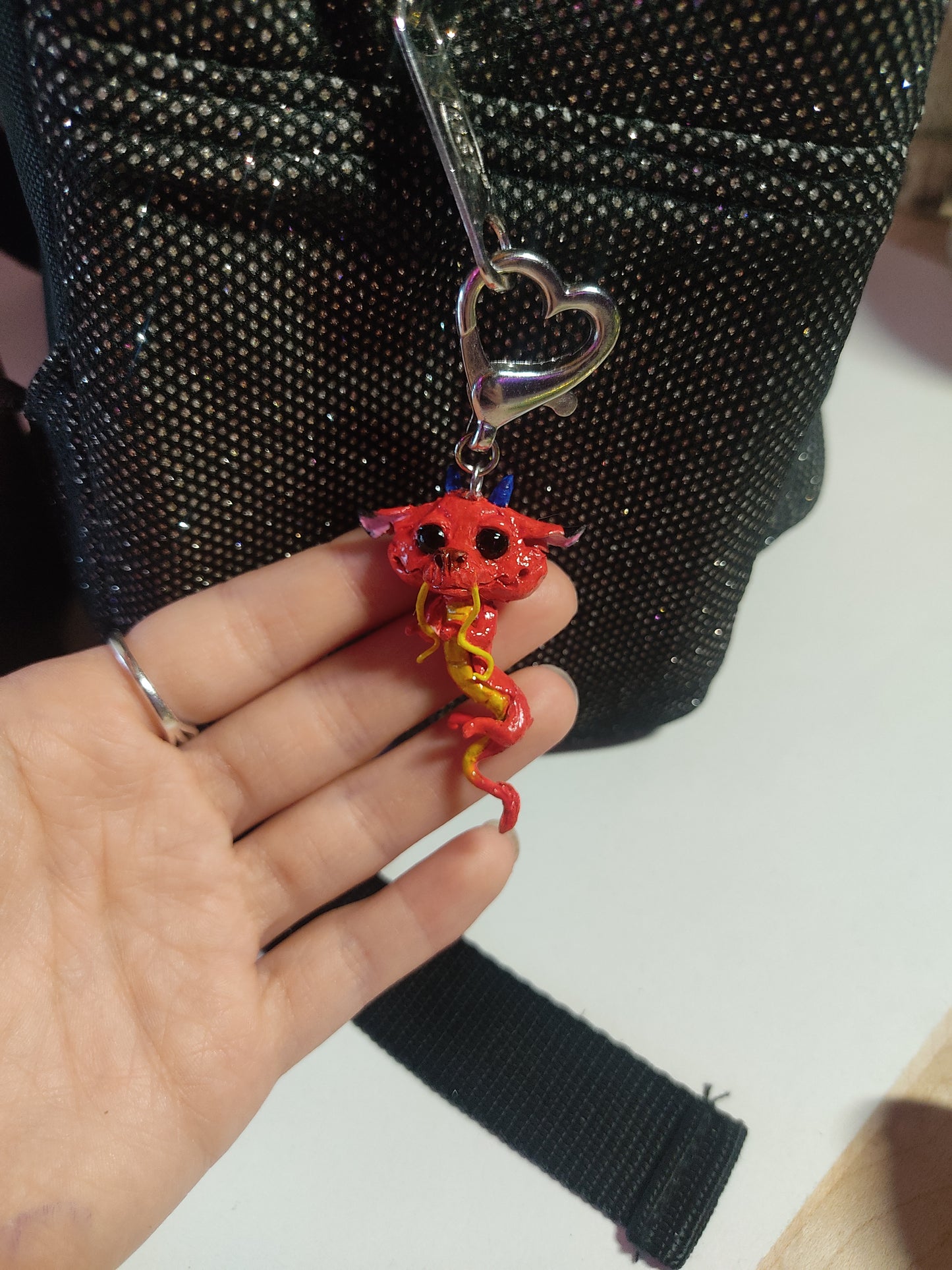 Dragons Keychain -Clay-