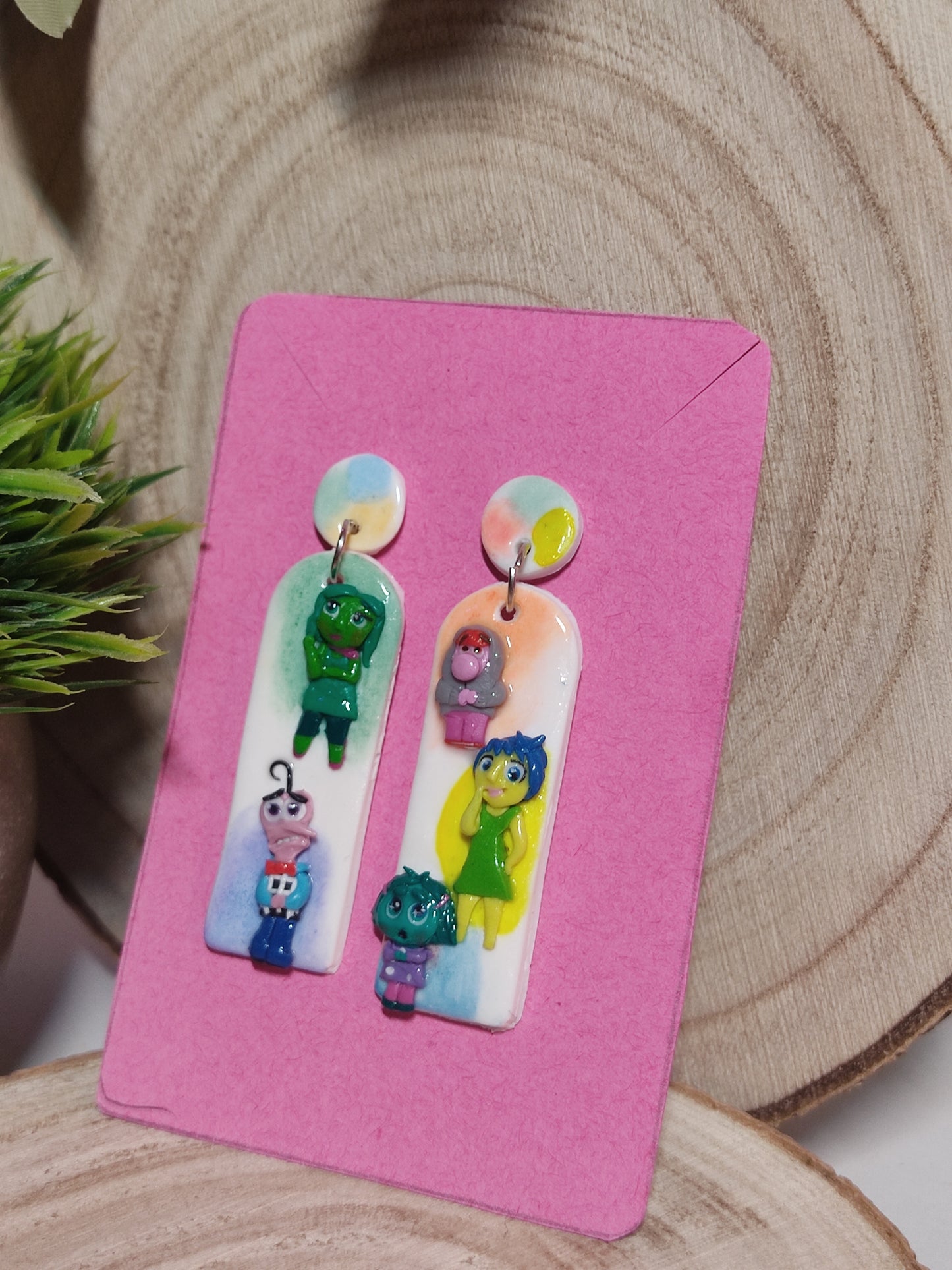 Orecchini Inside Out -Fimo-🌟