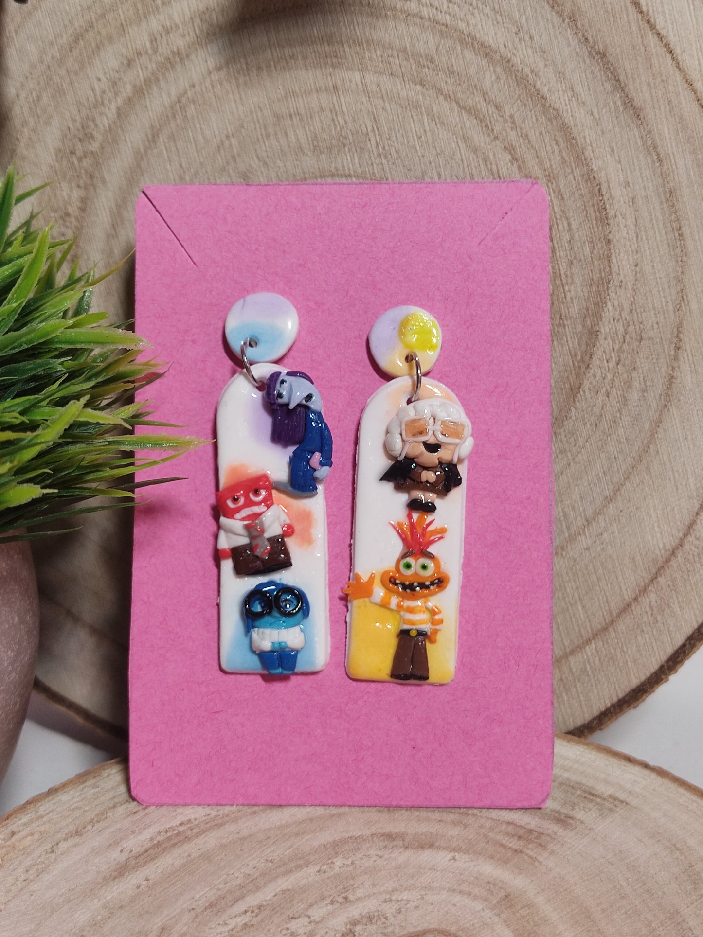Orecchini Inside Out -Fimo-🌟