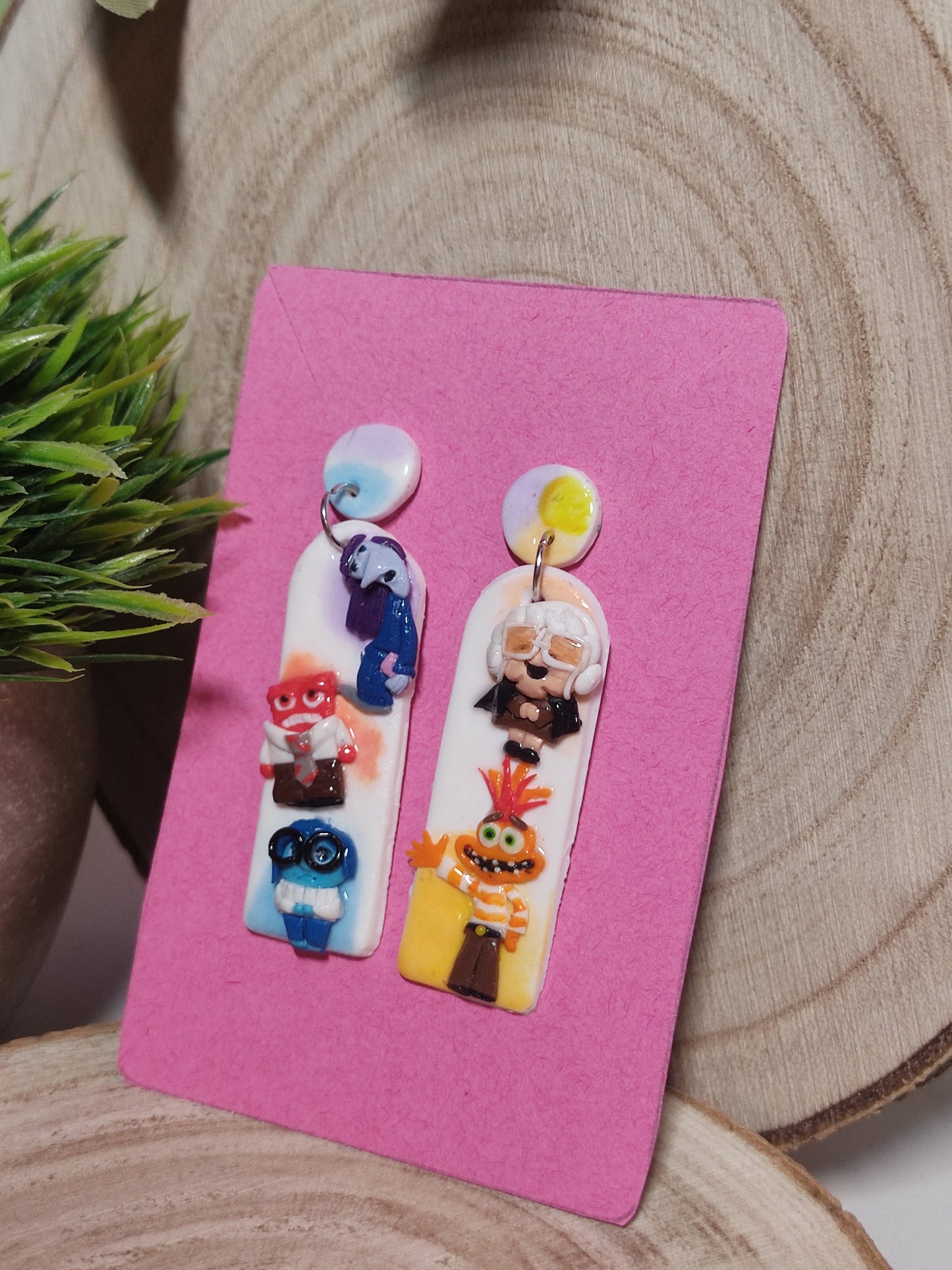 Orecchini Inside Out -Fimo-🌟