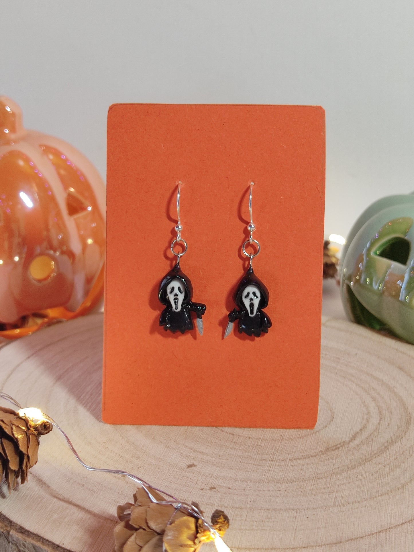 Halloween earrings Polymer Clay