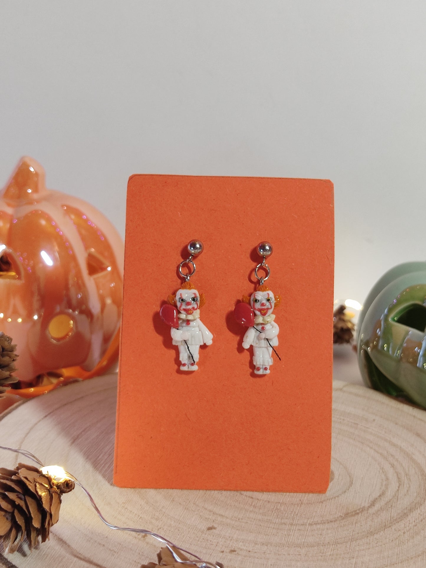 Halloween earrings Polymer Clay