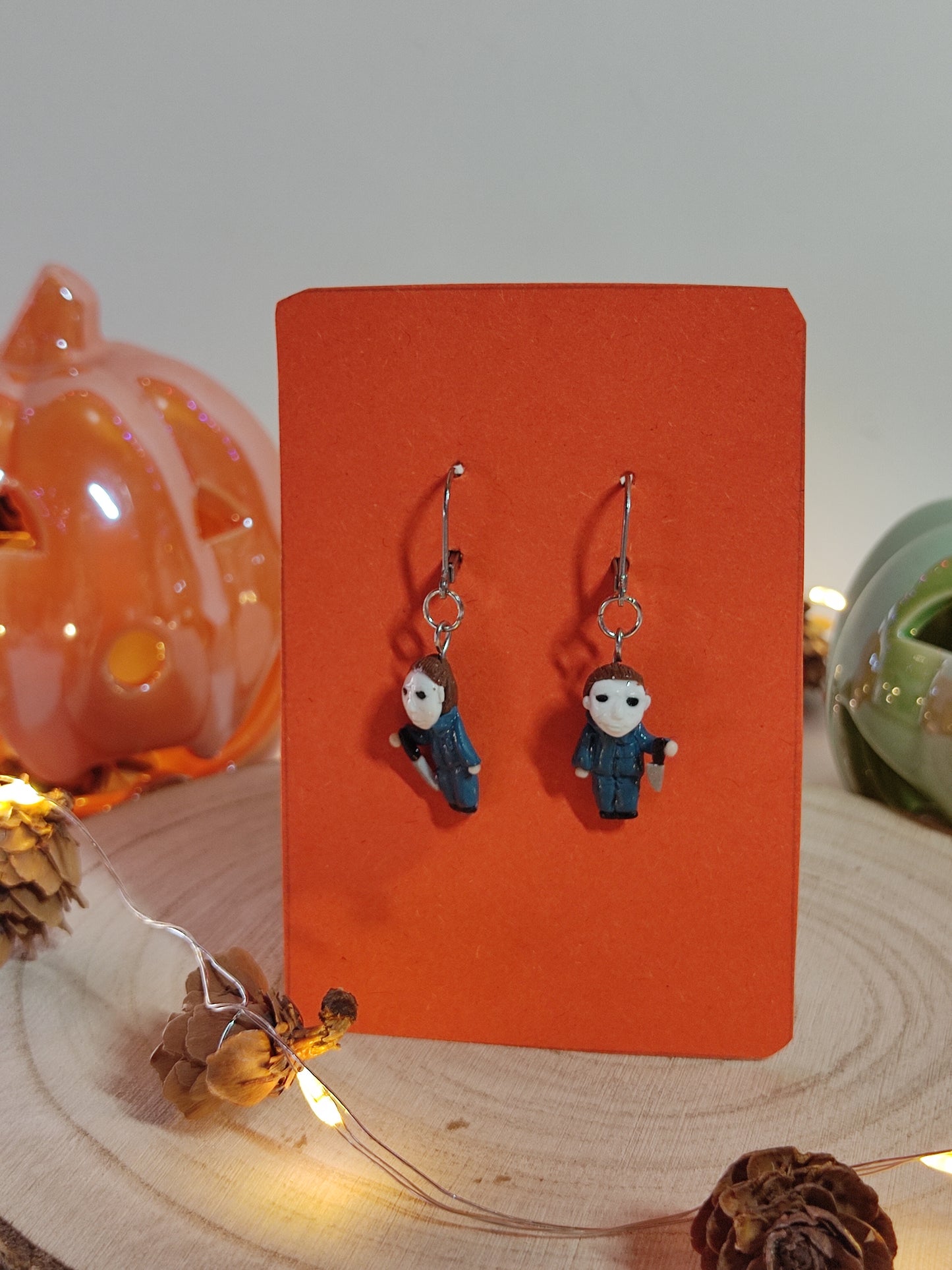 Halloween earrings Polymer Clay