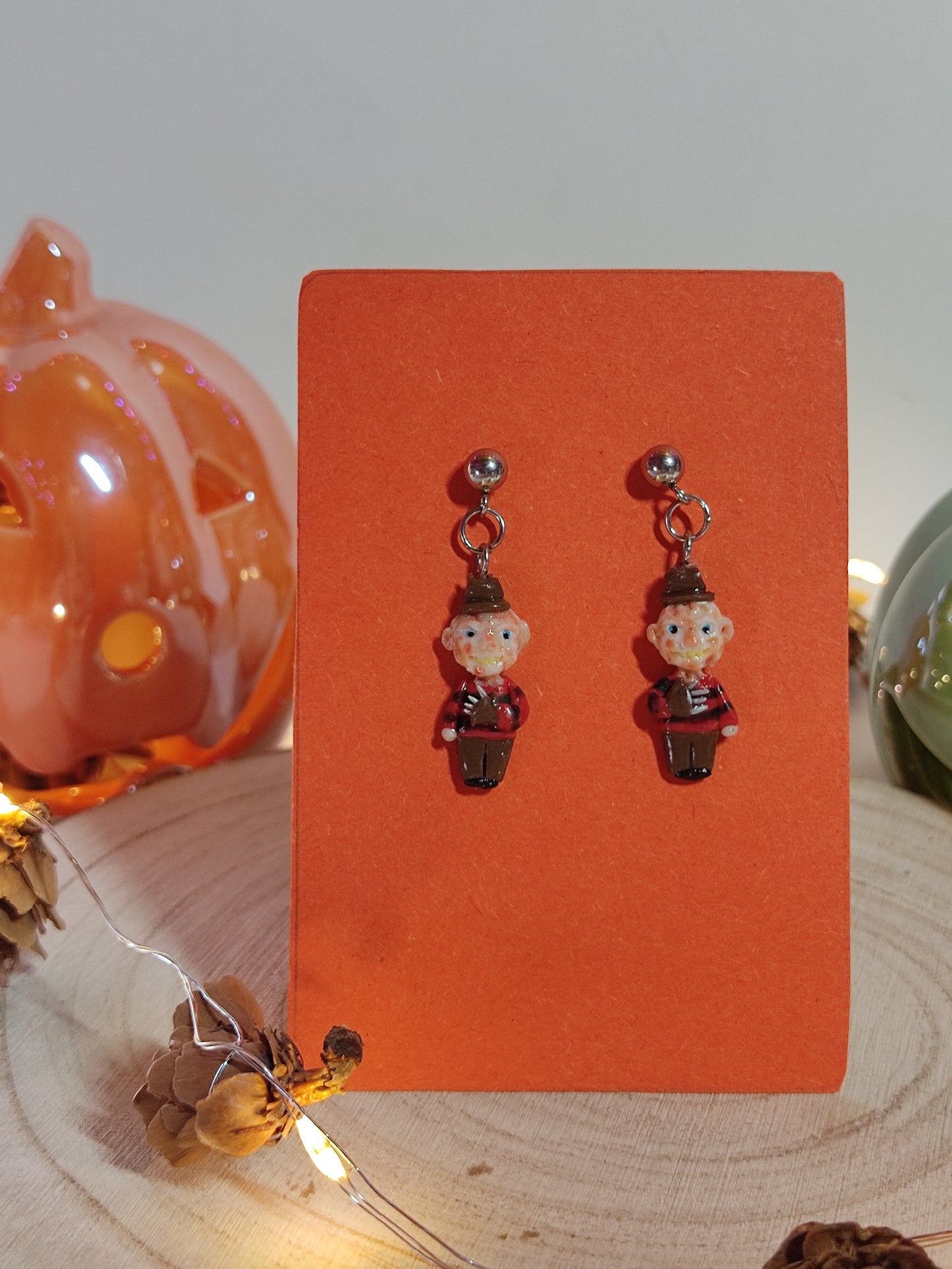 Halloween earrings Polymer Clay