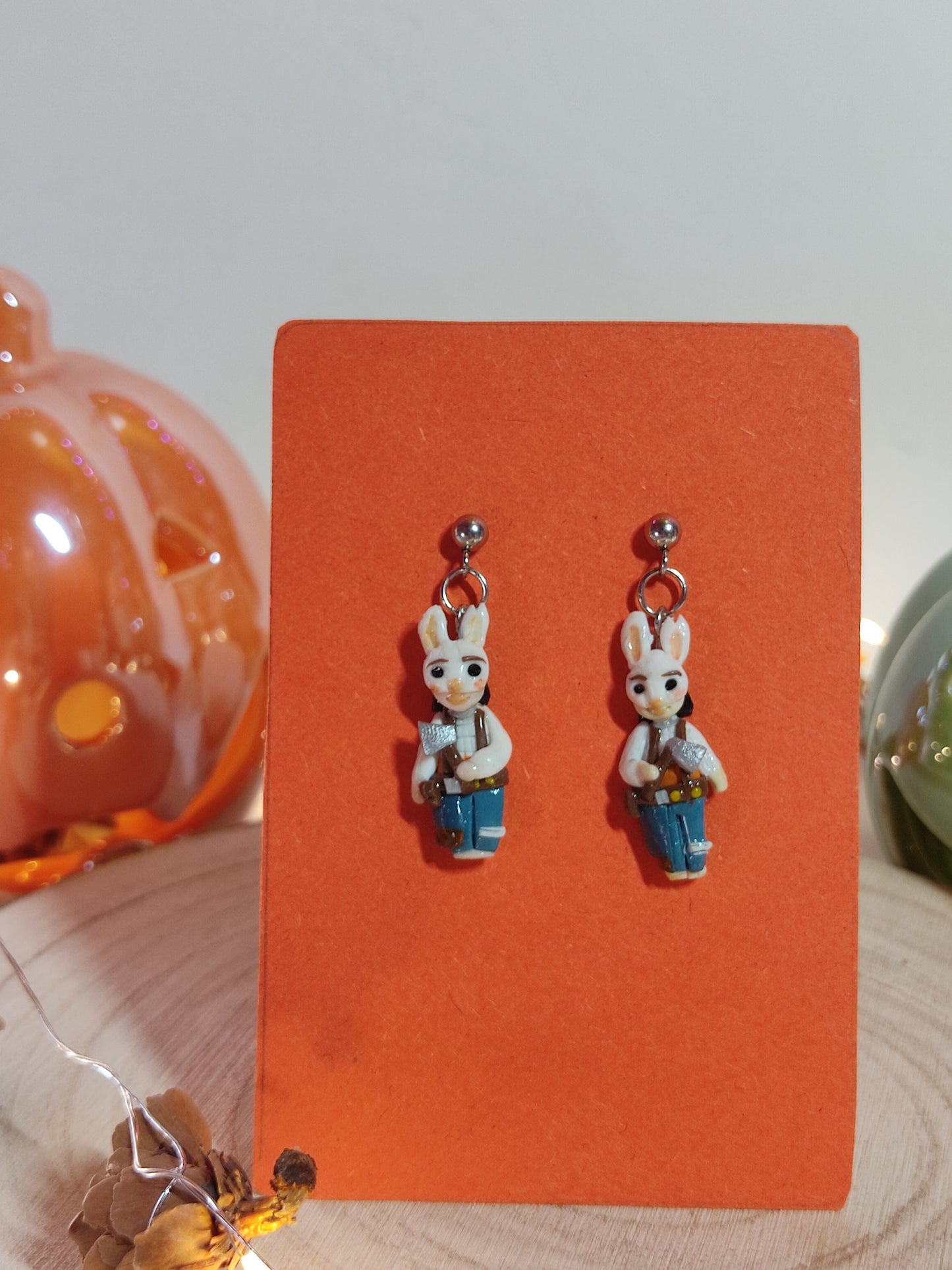 Halloween earrings Polymer Clay