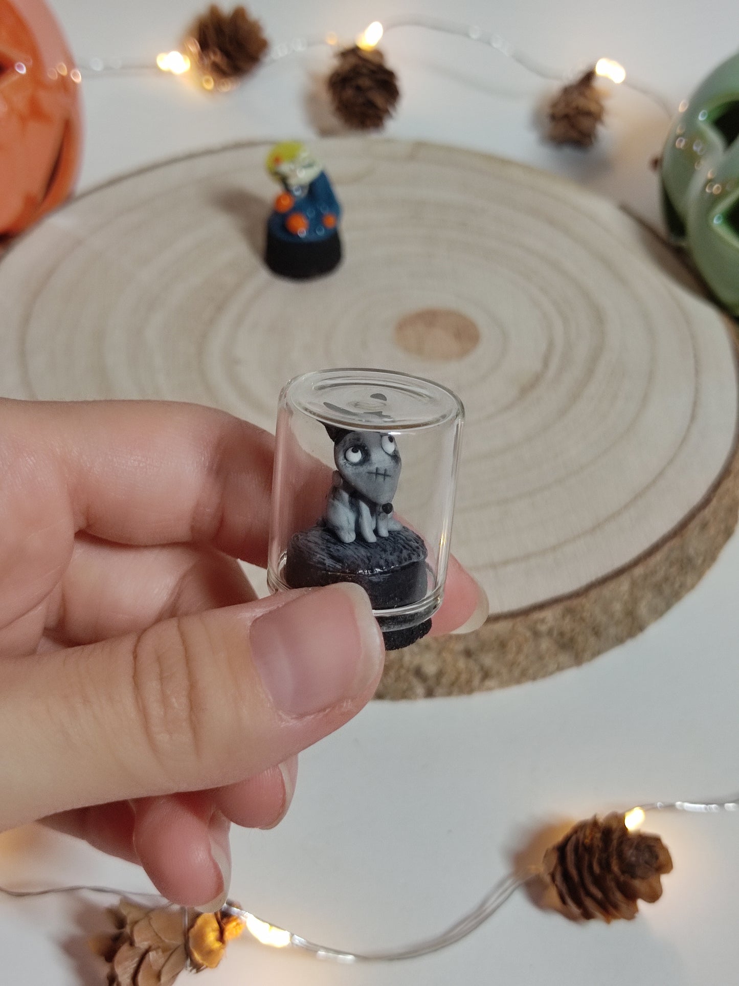 Miniature handmade diorama -Polymer Clay