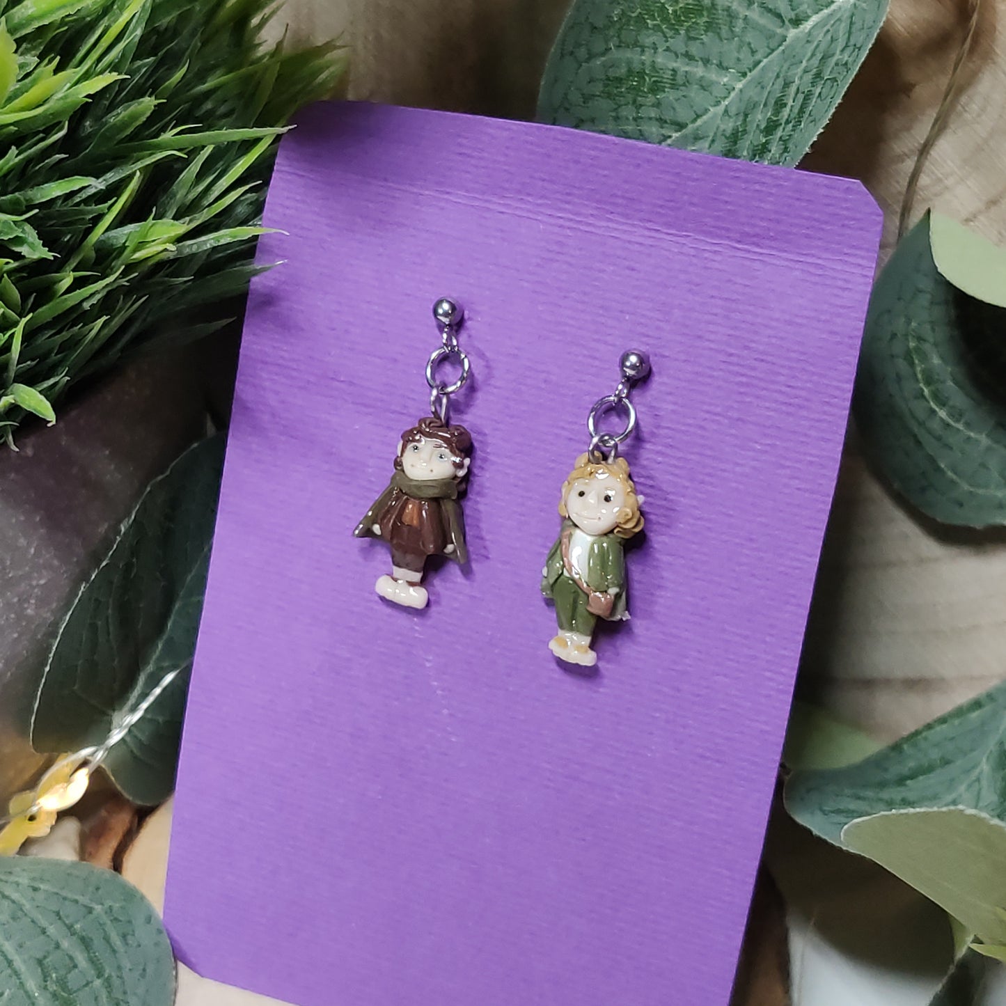 Lord of the Rings & The hobbit handmade earrings