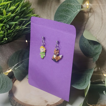 The Little Prince Polymer Clay earrings