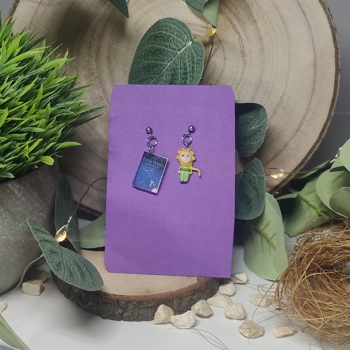 The Little Prince Polymer Clay earrings