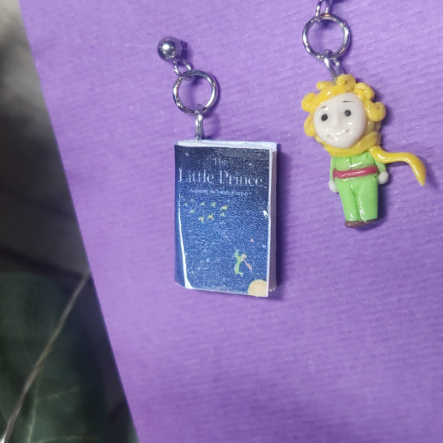 The Little Prince Polymer Clay earrings