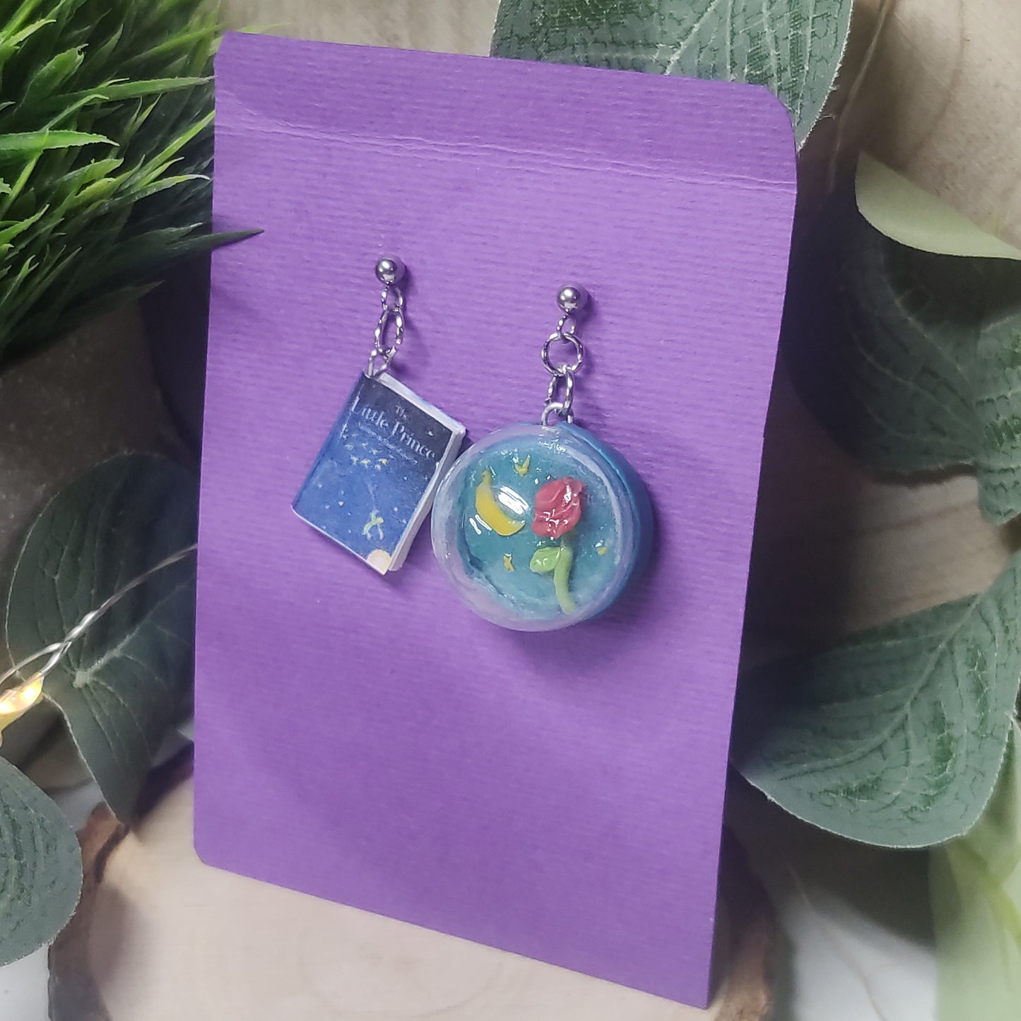 The Little Prince Polymer Clay earrings