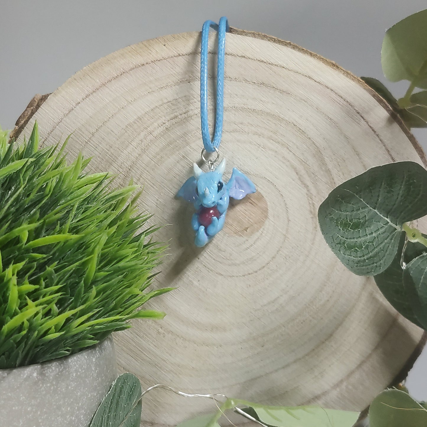 Baby Dragons Necklace -Clay-