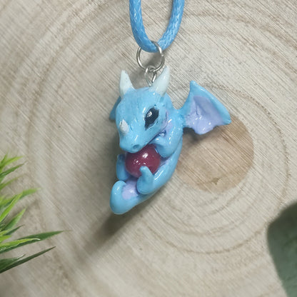 Baby Dragons Necklace -Clay-