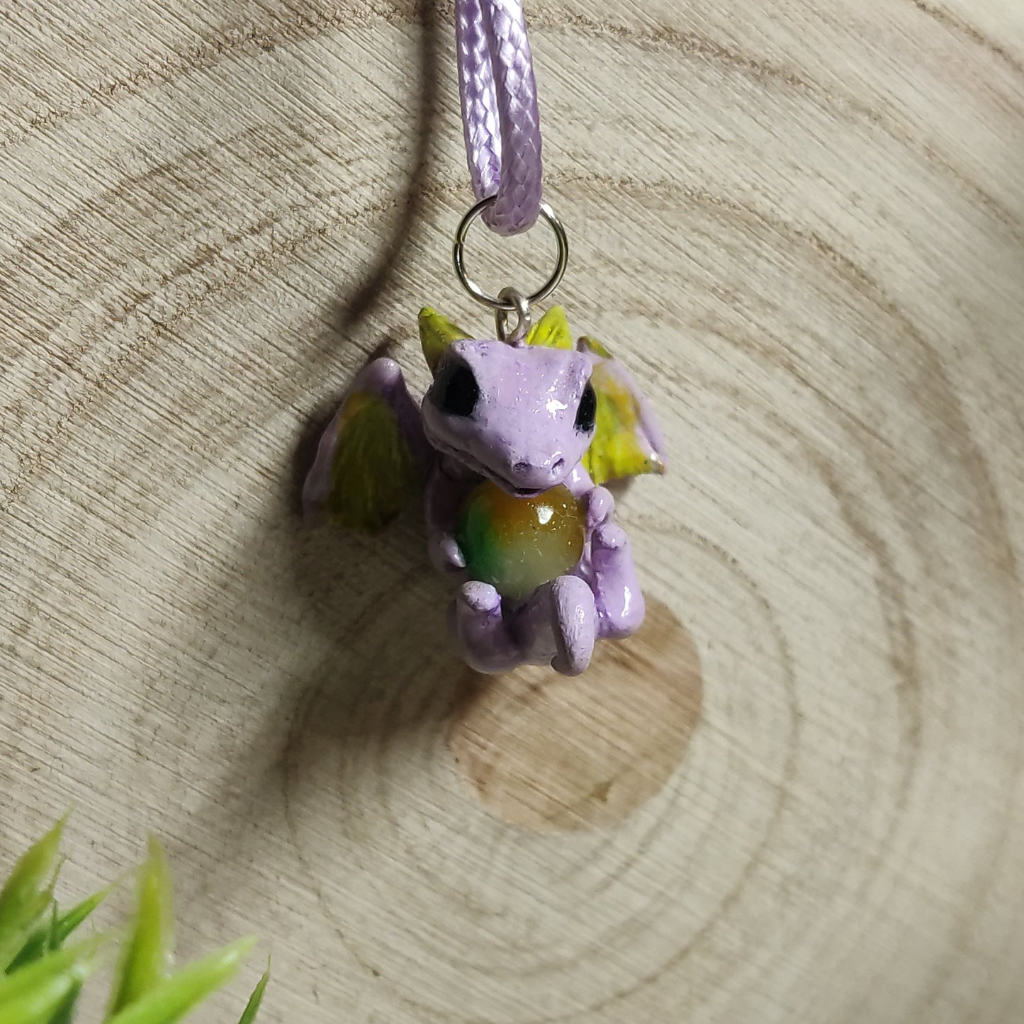 Baby Dragons Necklace -Clay-