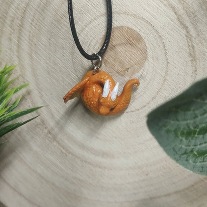 Little Dragons Necklace -Clay-