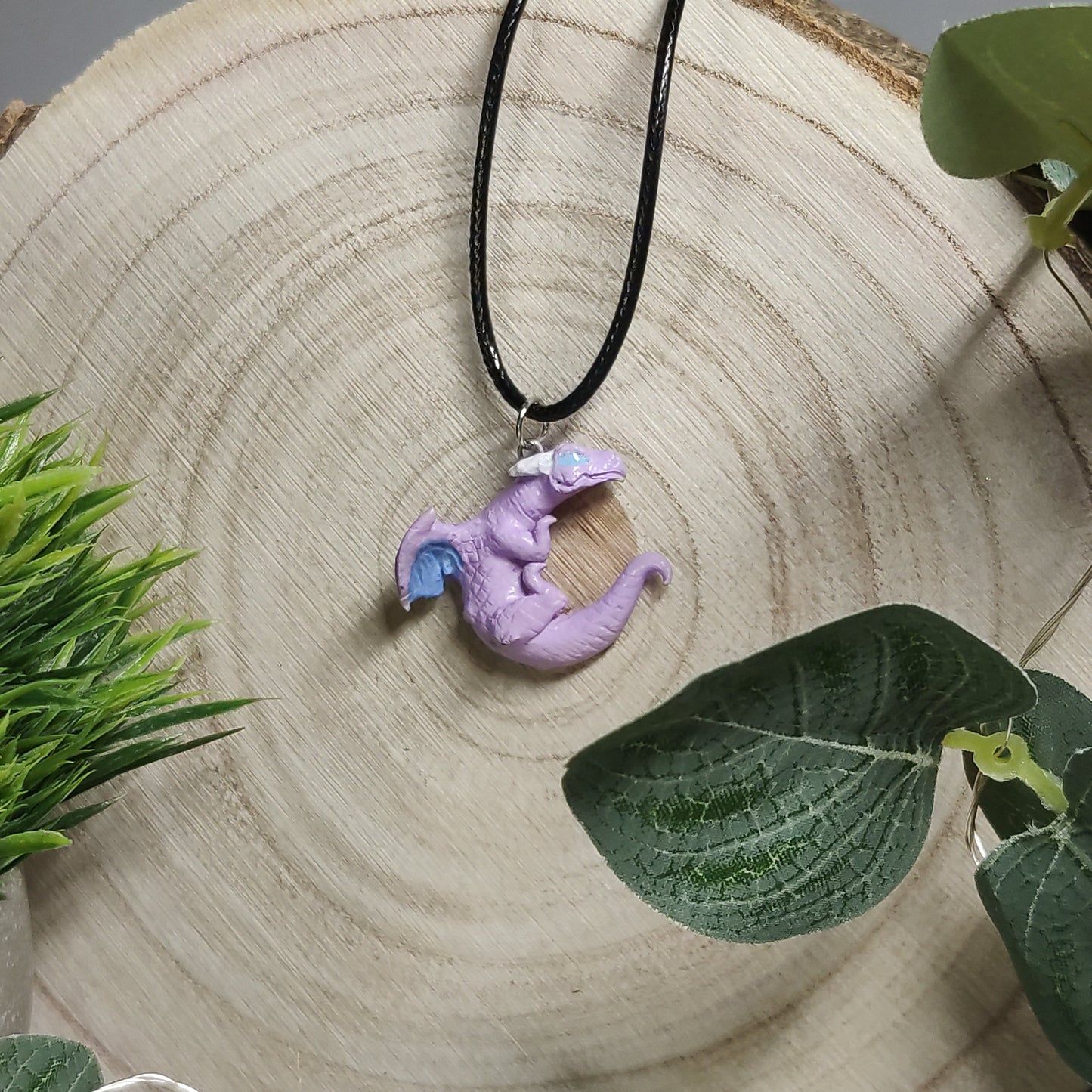 Little Dragons Necklace -Clay-