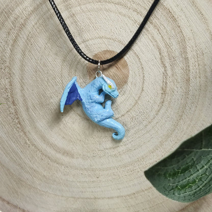 Little Dragons Necklace -Clay-