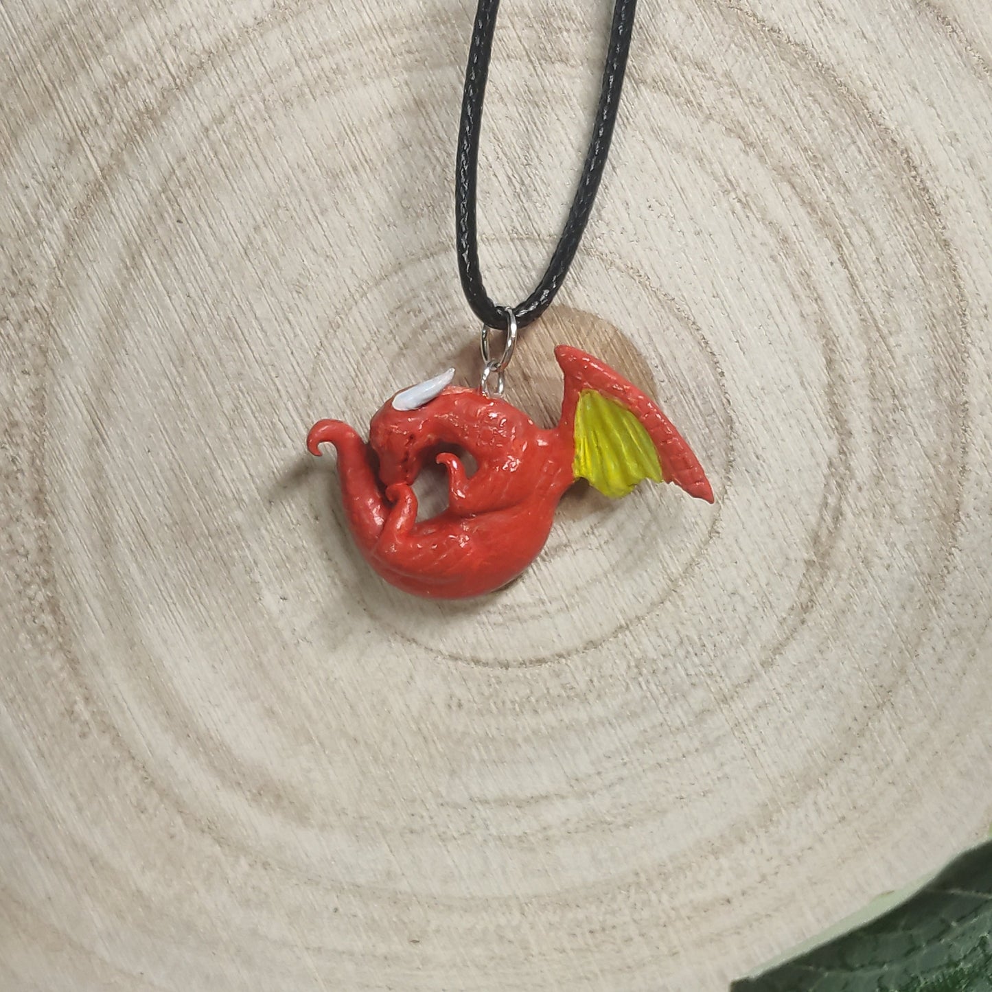 Little Dragons Necklace -Clay-