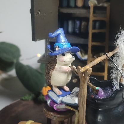 Decorazioni per la casa fantasy con riccio mago