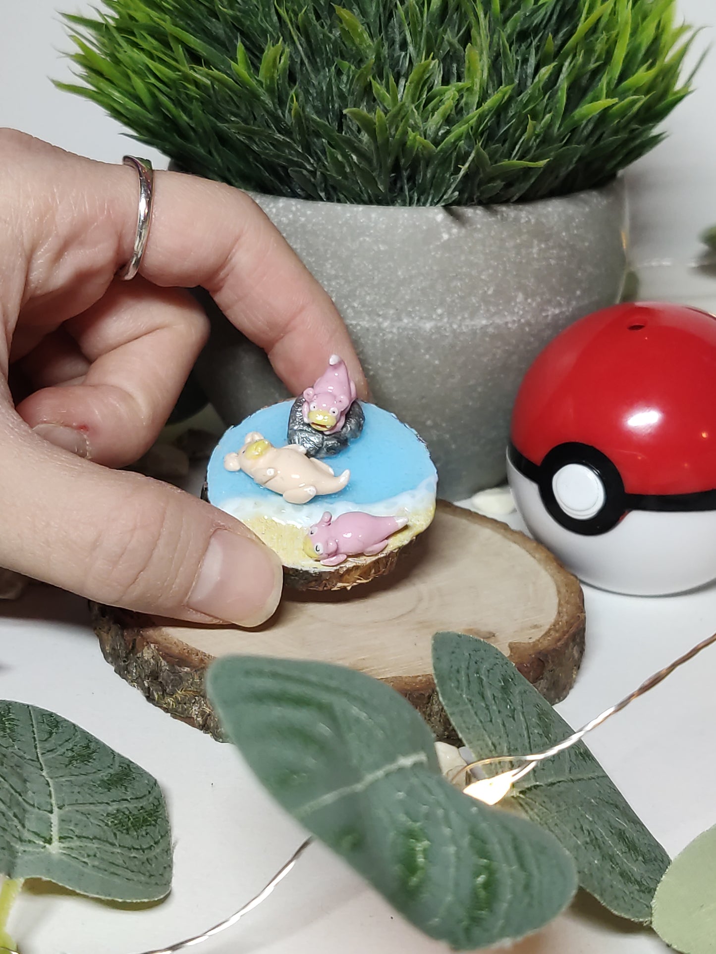 Miniatura diorama Pokémon 