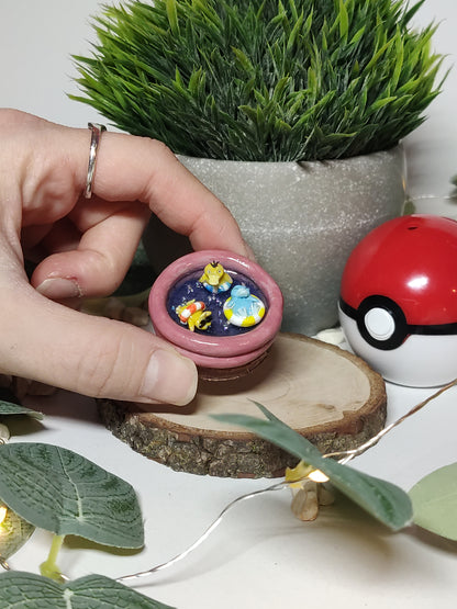 Miniatura diorama Pokémon 