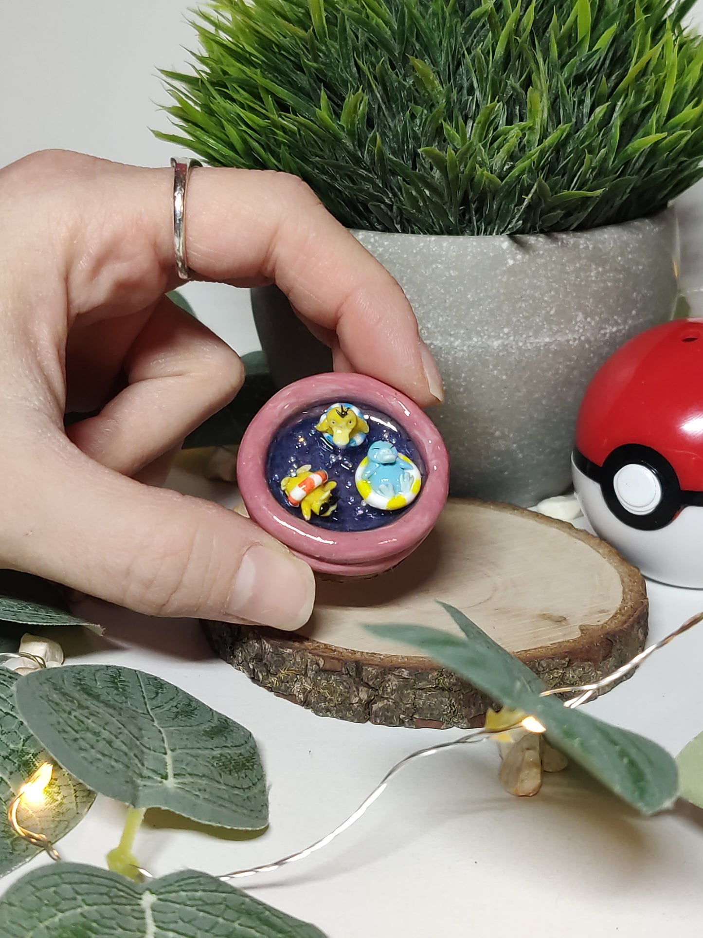 Miniatura diorama Pokémon 