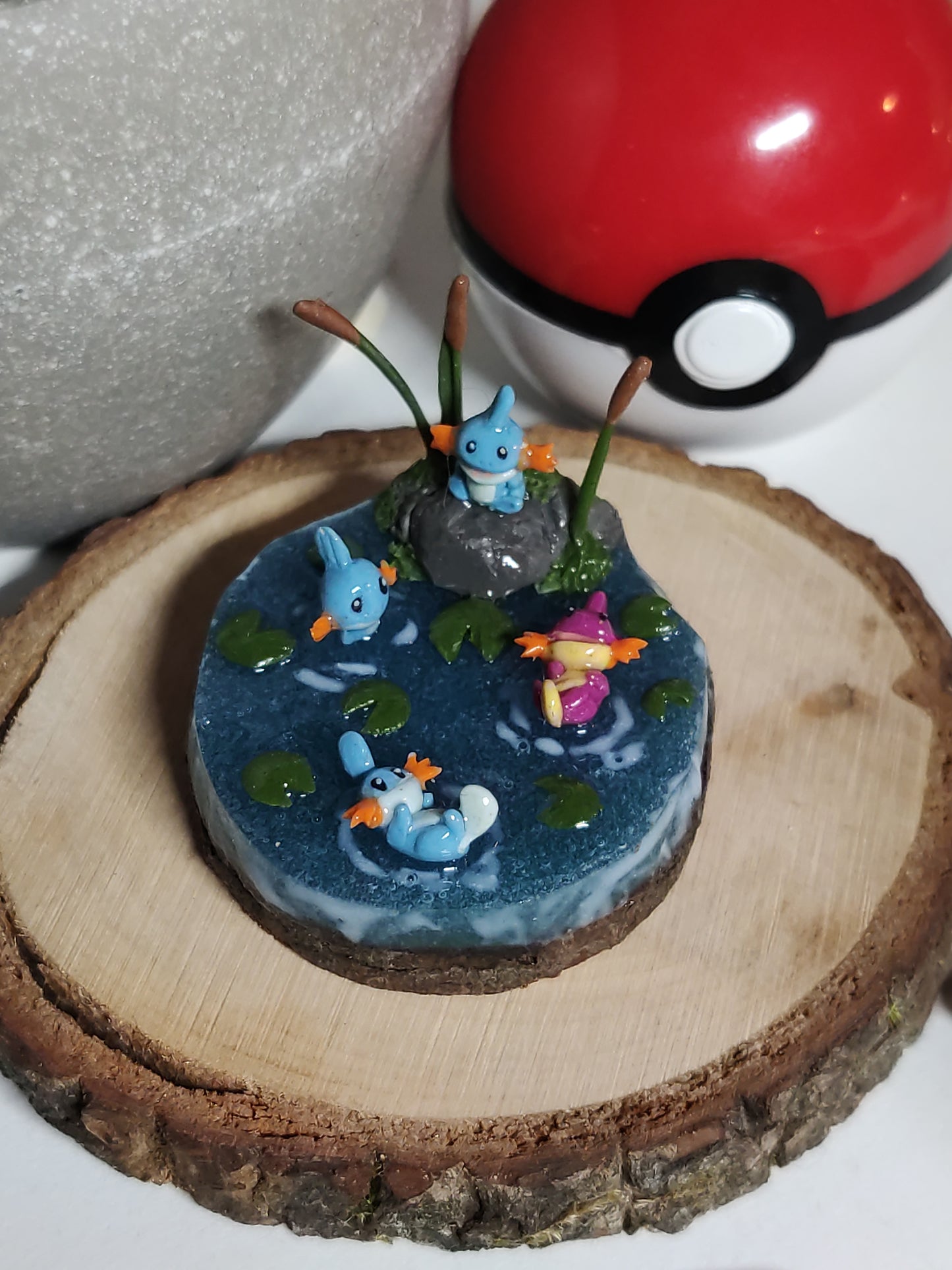 Miniatura diorama Pokémon 