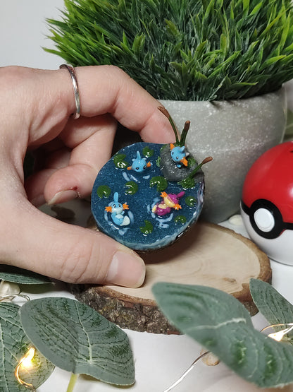 Pokémon diorama miniature