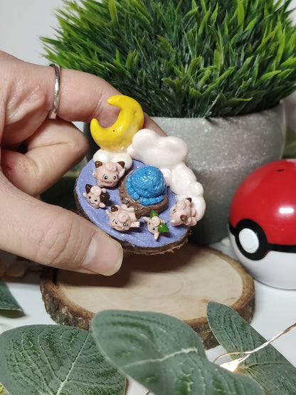 Pokémon diorama miniature