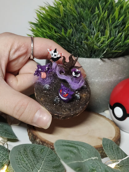 Pokémon diorama miniature