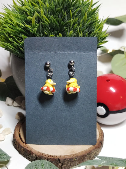 Pokémon earrings -Clay-