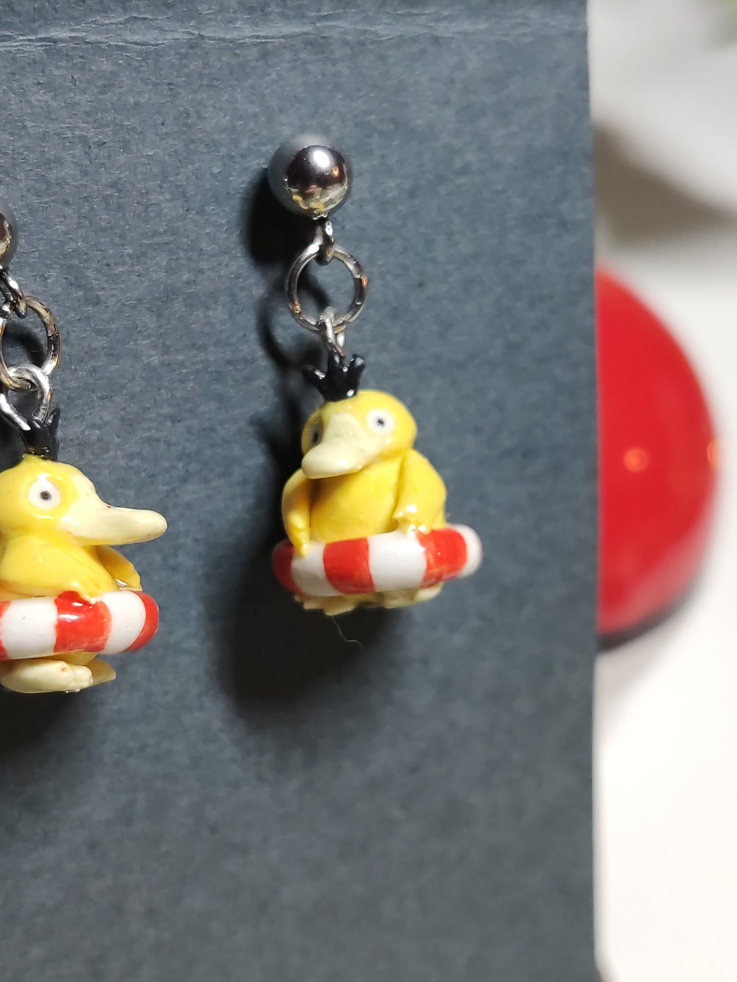 Pokémon earrings -Clay-