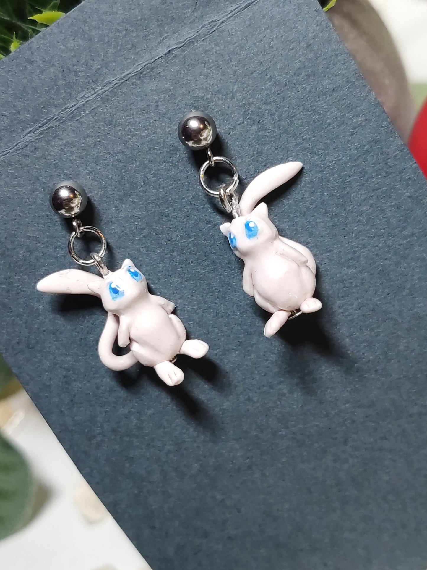 Pokémon earrings -Clay-