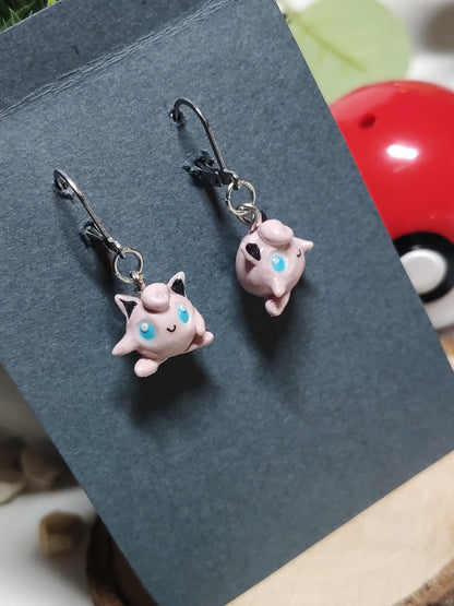 Pokémon earrings -Clay-