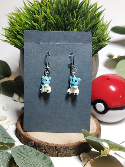 Pokémon earrings -Clay-