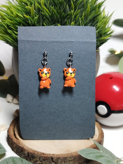 Pokémon earrings -Clay-