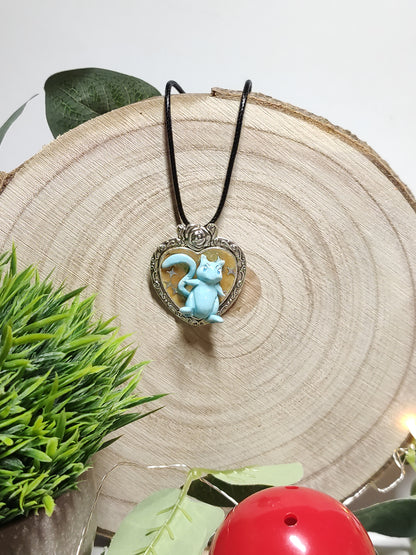 Shiny Mew (pokemon) necklace