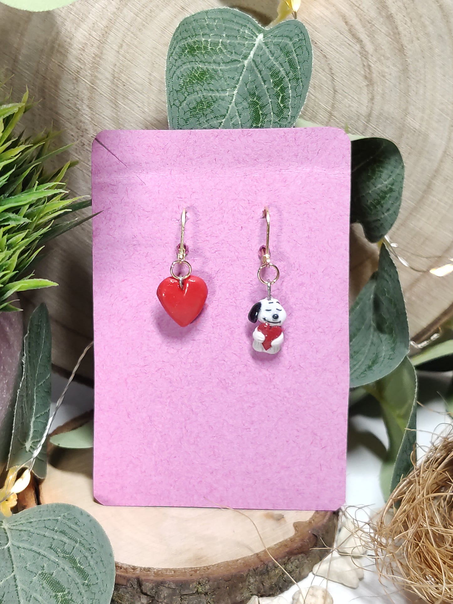 Snoopy earrings