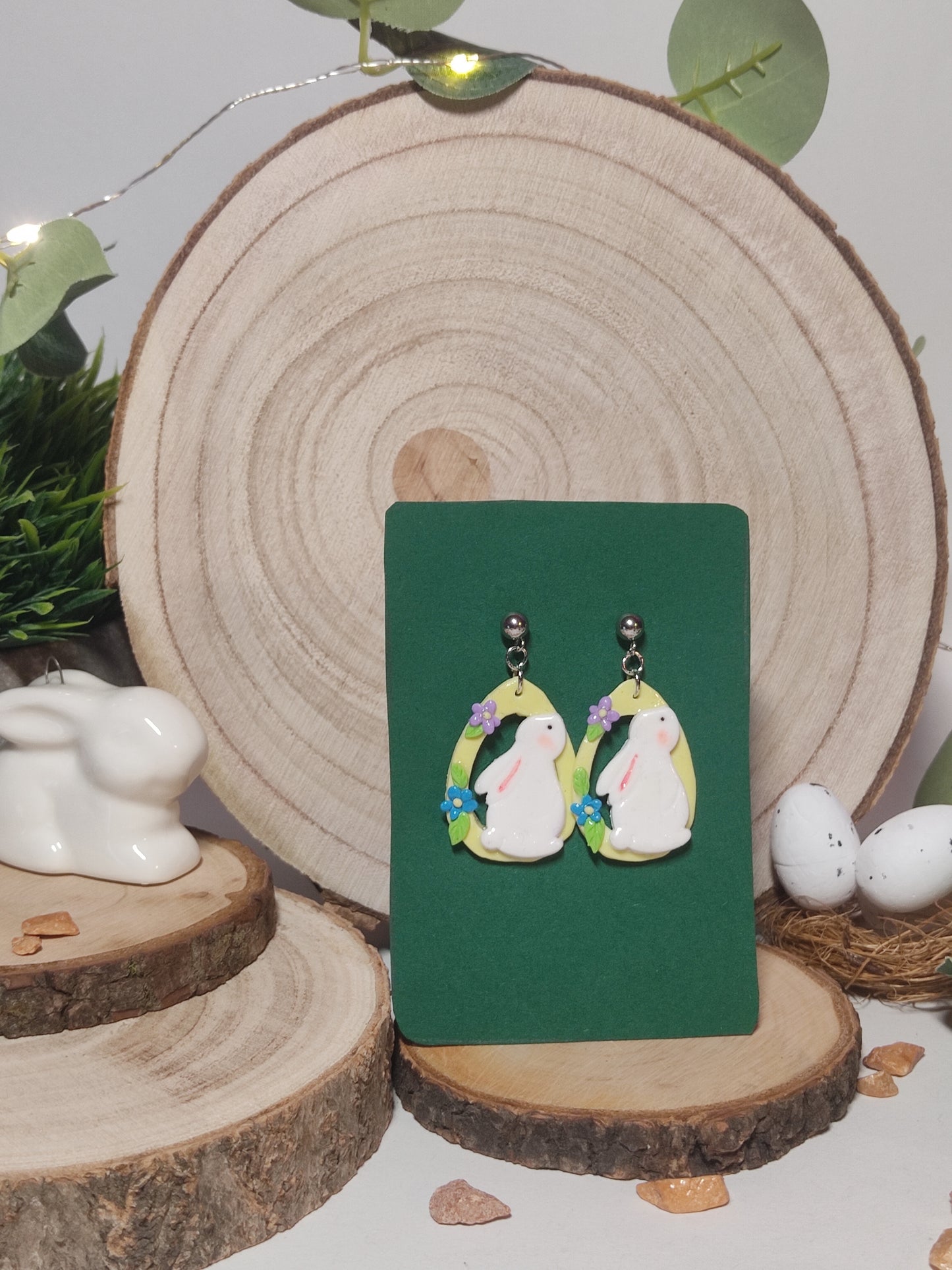 Easter Bunny earrings