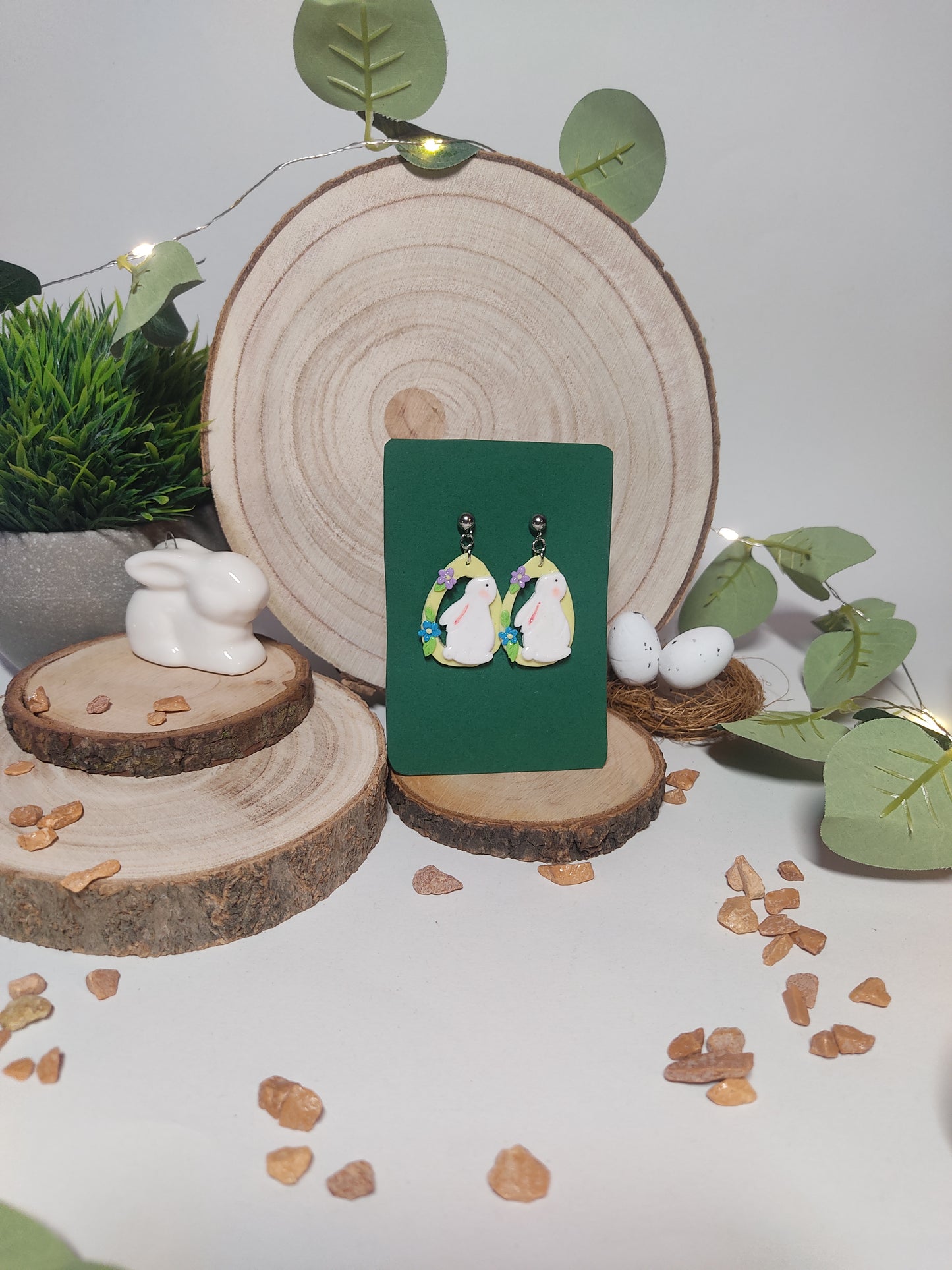 Easter Bunny earrings