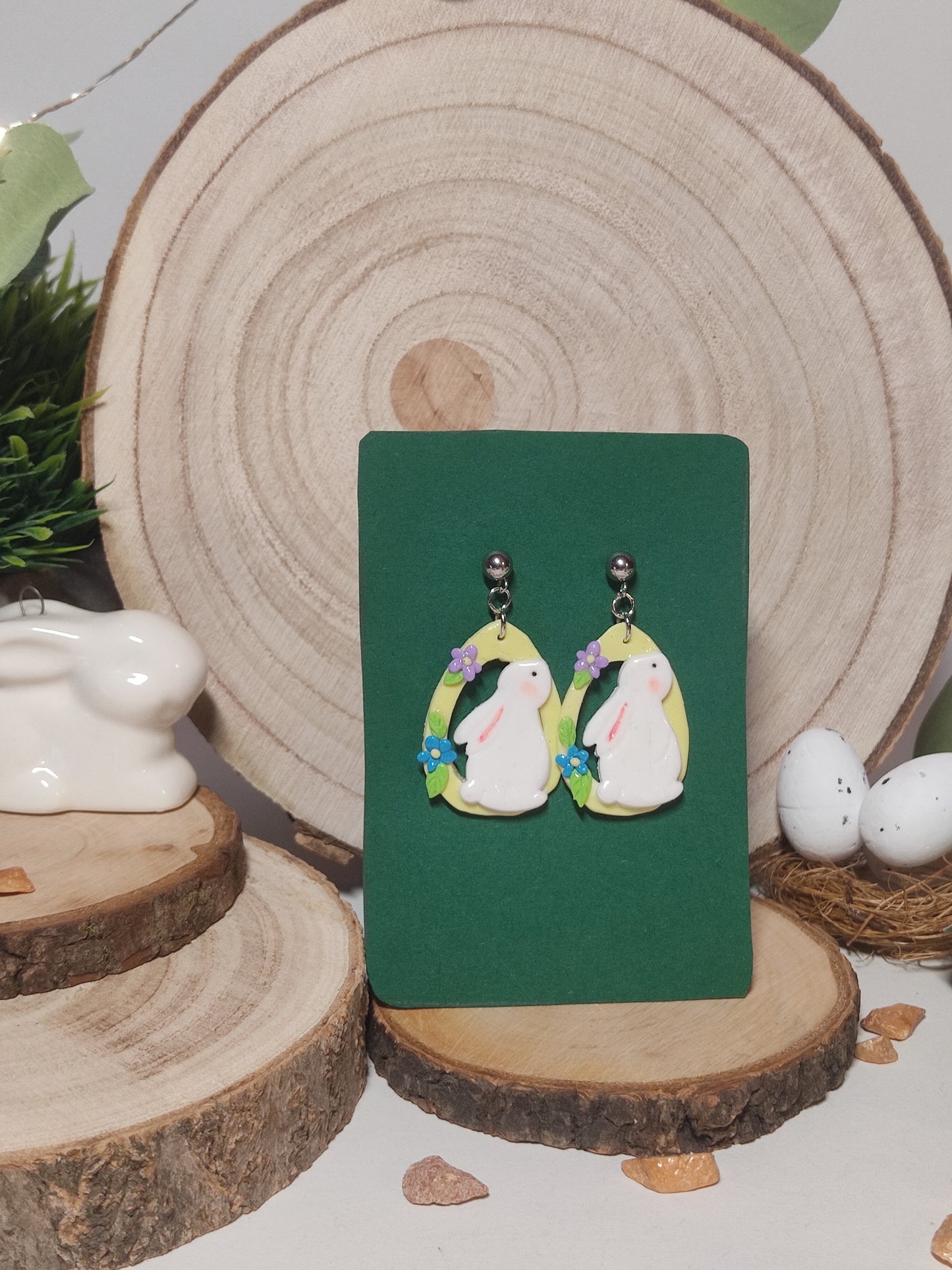 Easter Bunny earrings