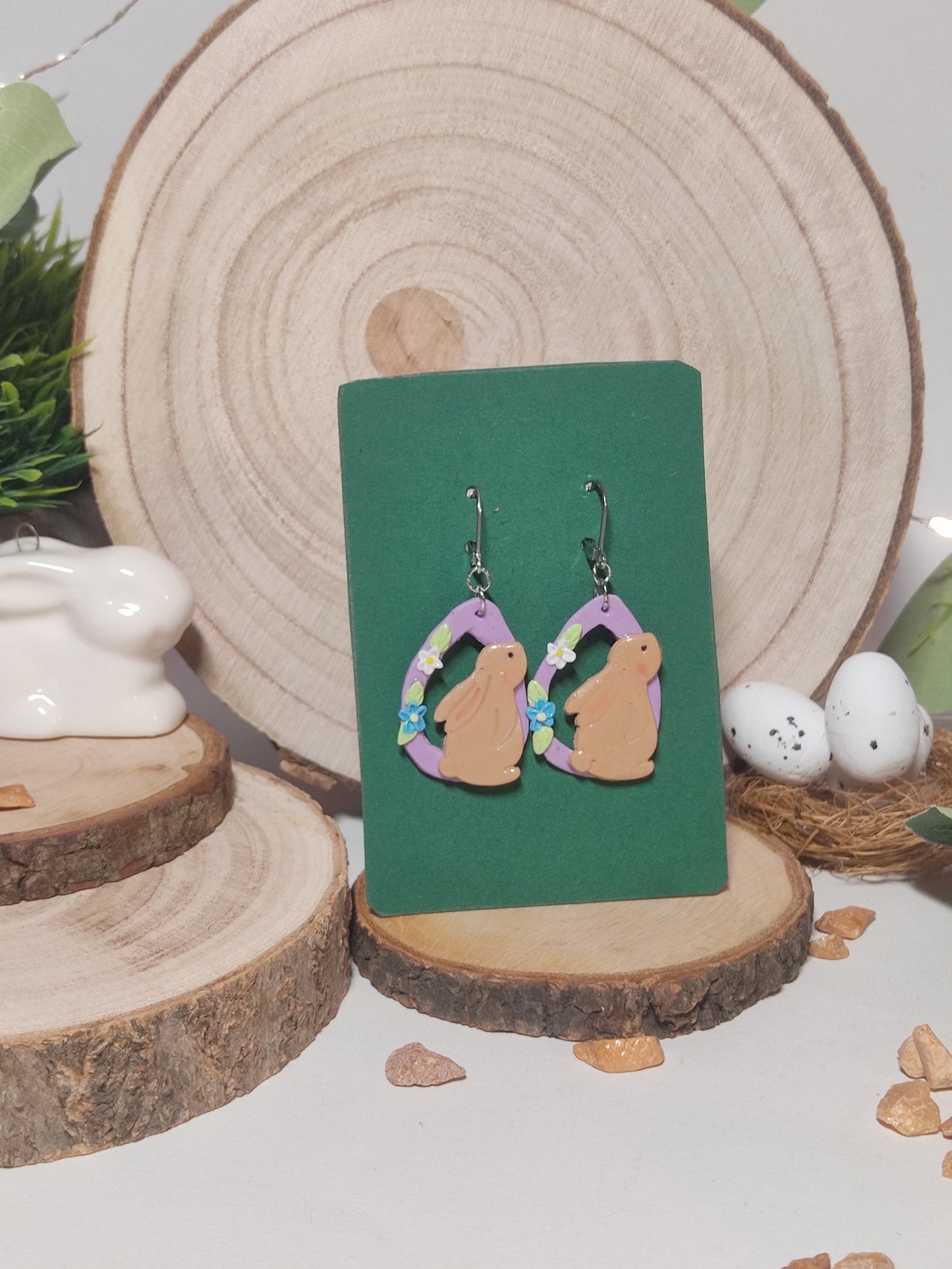 Easter Bunny earrings