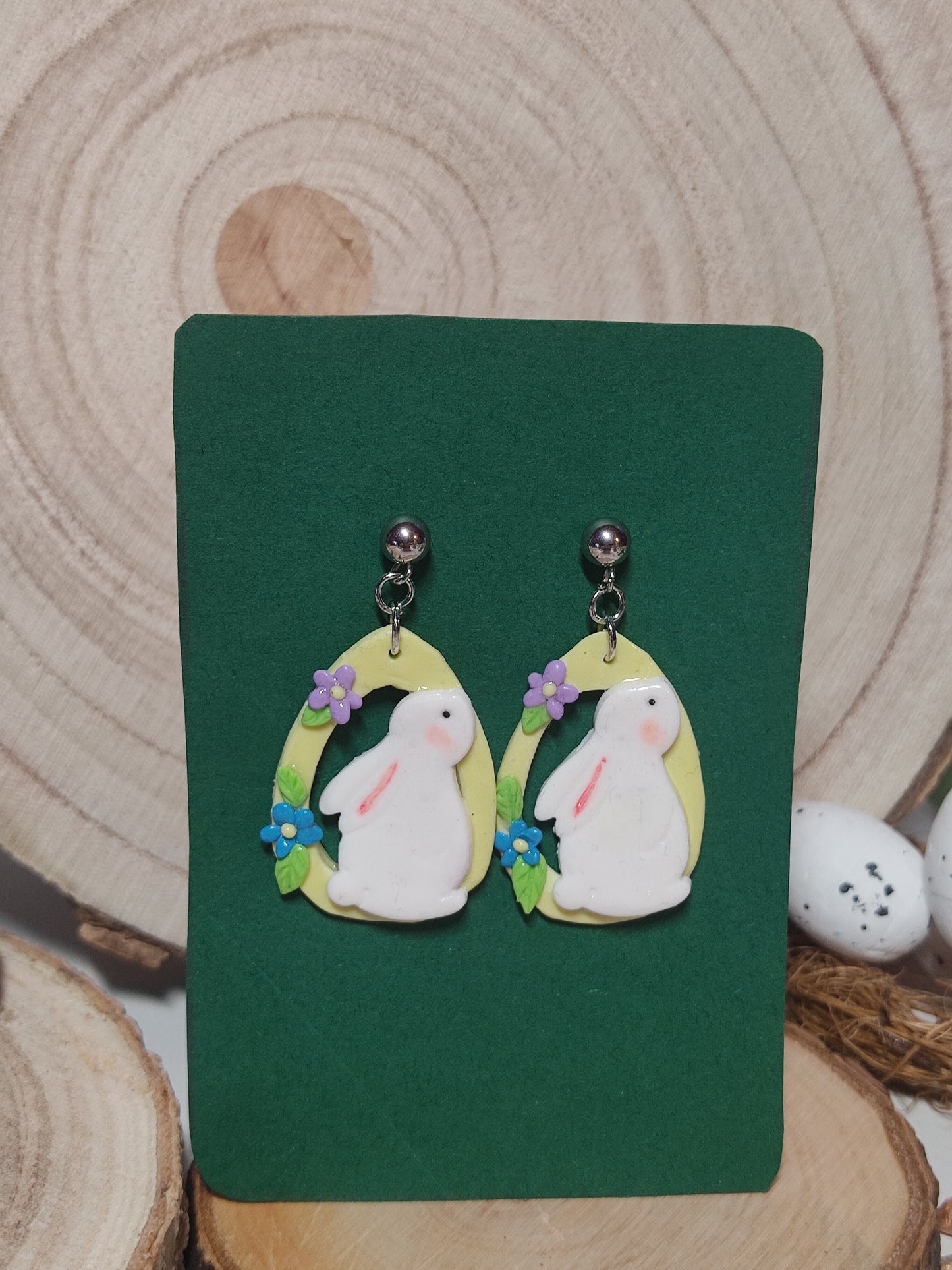 Easter Bunny earrings