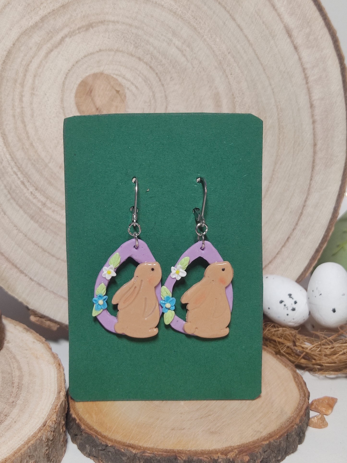 Easter Bunny earrings