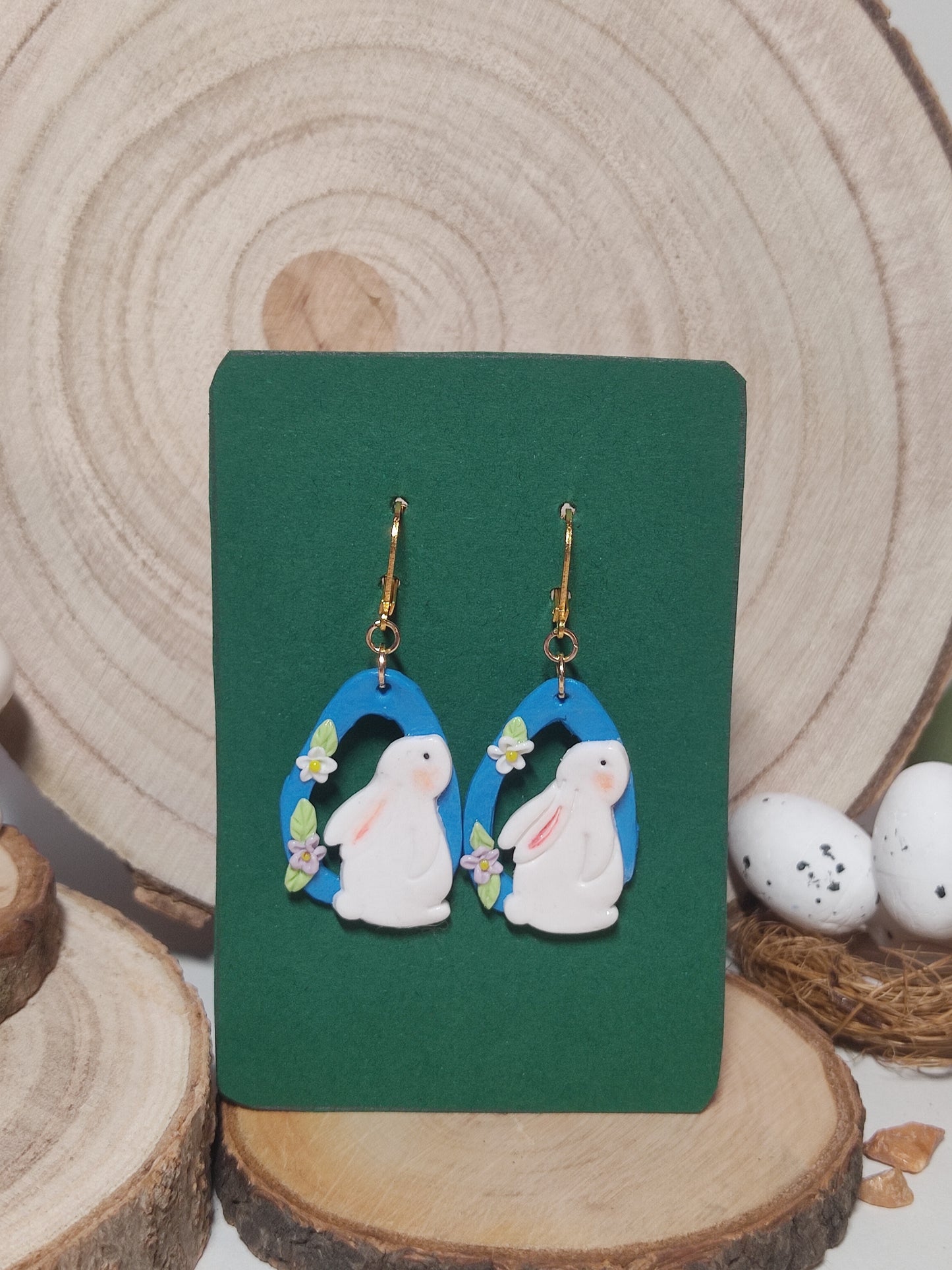 Easter Bunny earrings