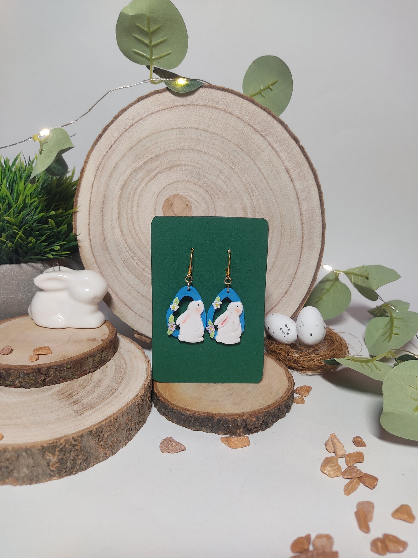 Easter Bunny earrings