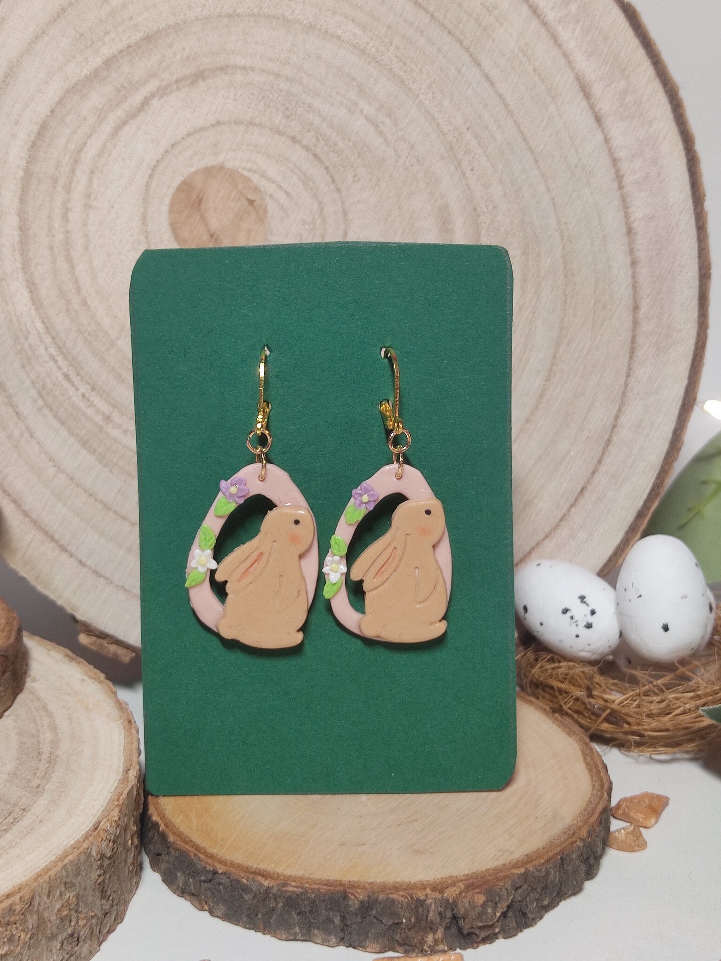 Easter Bunny earrings